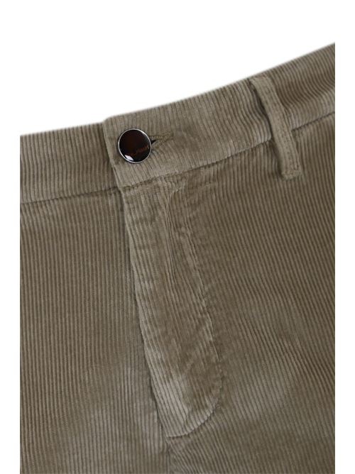 Pantalone Chino Mucha in velluto a costine beige salvia RE-HASH | P249B LS 4V0201306